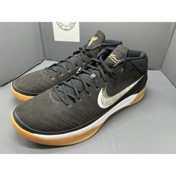 Nike Kobe AD Mid Black Gum ANTHRACITE 922482-009 Men Size 18 NEW main image 4